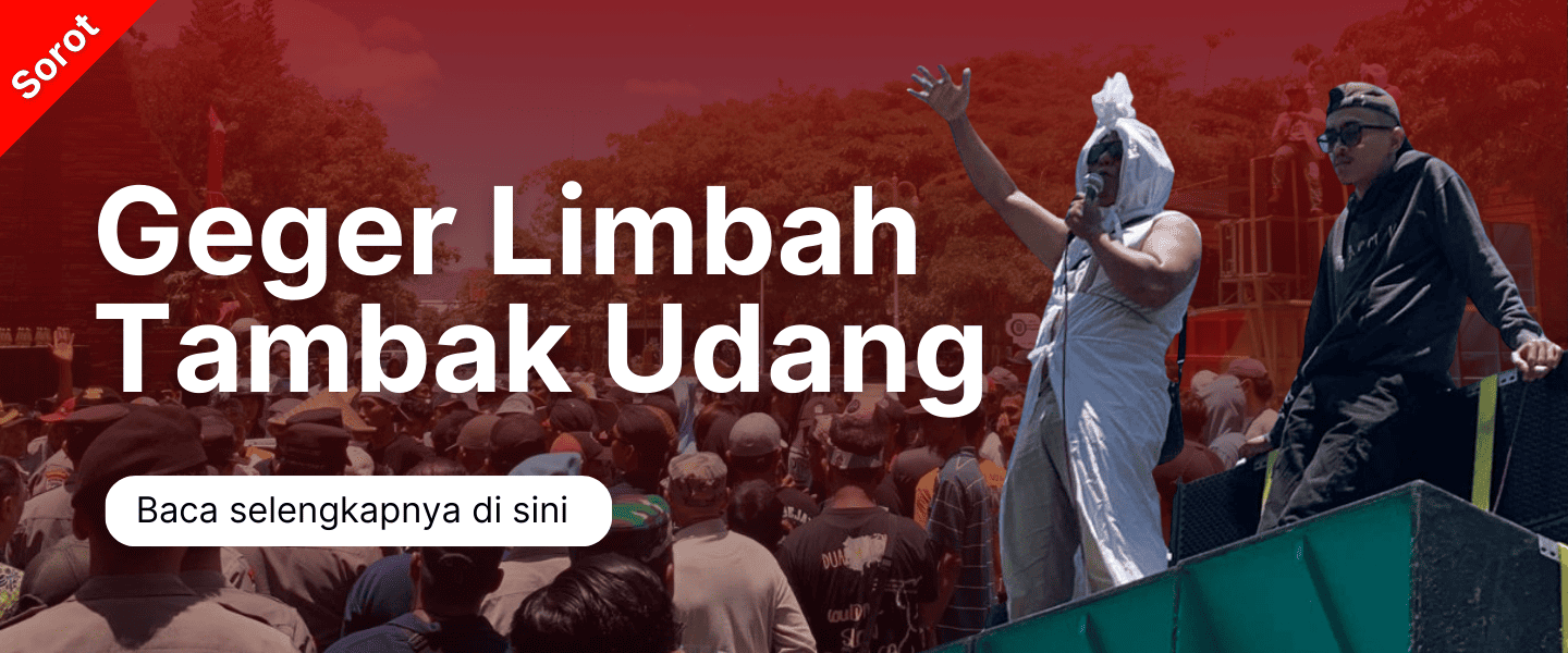 Geger Limbah Tambak Udang Munjungan